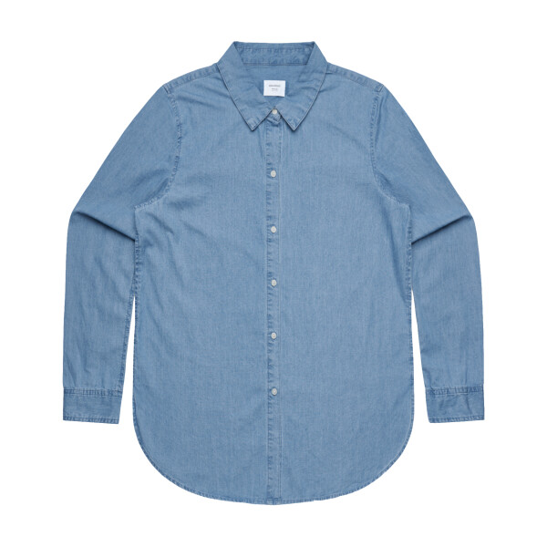 WOS BLUE DENIM SHIRT Thumbnail