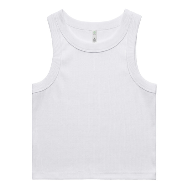 ORGANIC RIB CROP TANK Thumbnail