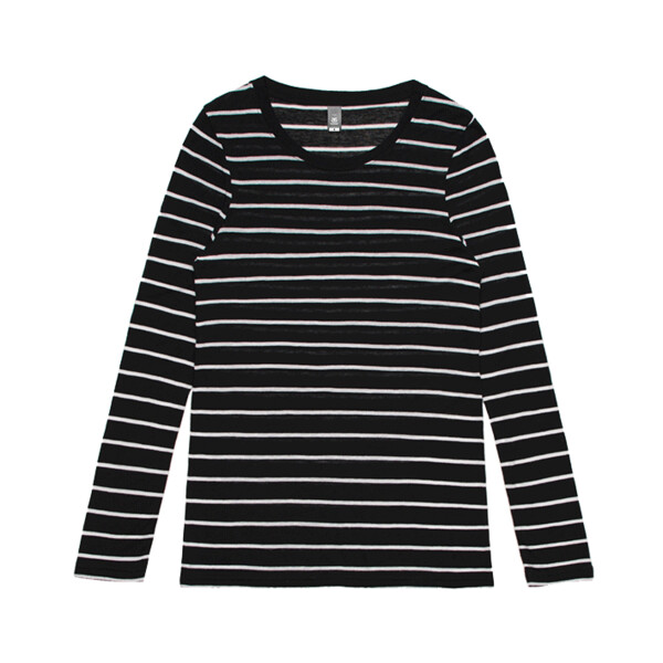 FINE STRIPE LS TEE Thumbnail