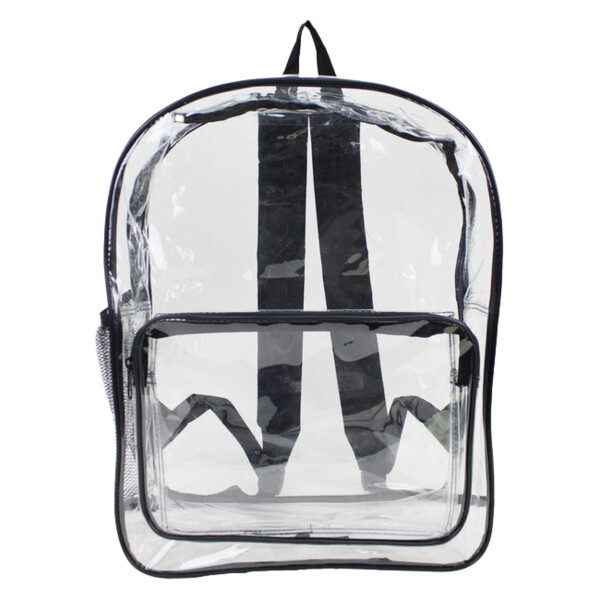 Large 17" Heavy Duty Clear Backpack Thumbnail