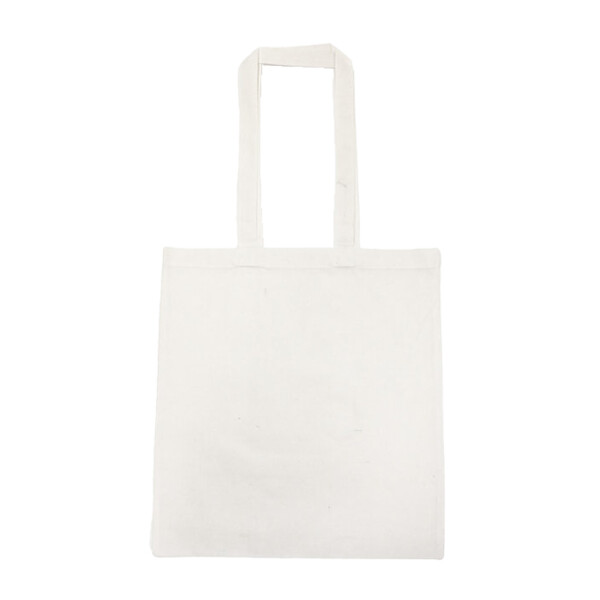 Lightweight Recycled Canvas Over the Shoulder Extended Handle Tote Bag Thumbnail
