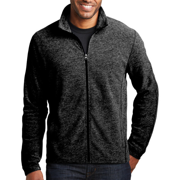 Heather Microfleece Full Zip Jacket Thumbnail
