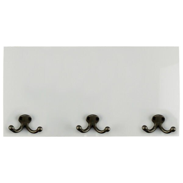 Coat Hanger Plaque - Natural Wood Thumbnail