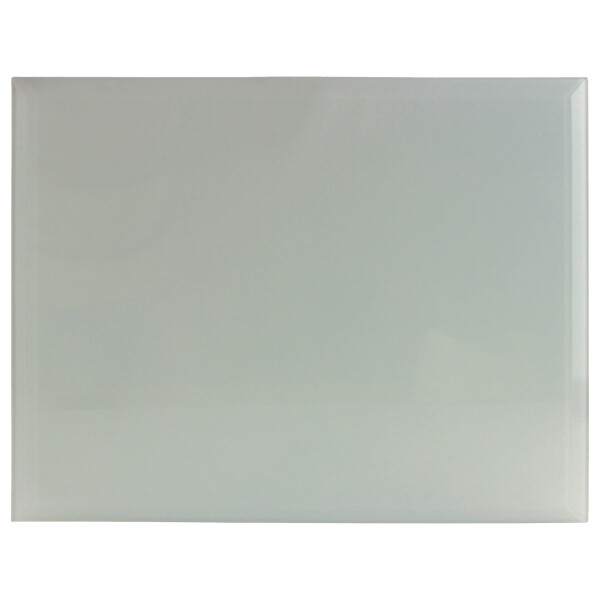 ColorLyte Photo Glass, 11"x 14"x .20 " Frosted White Flat with .5" Beveled, Rounded Edges Thumbnail