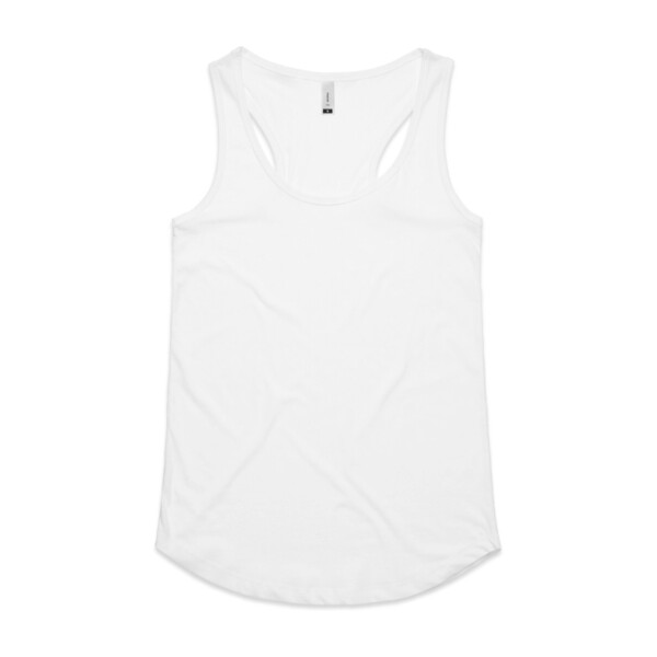 Women's Yes Racerback Tank Thumbnail
