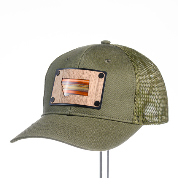 Montana Walnut & Sundae Copper Patch Plate Trucker Hat Thumbnail
