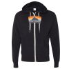Unisex Heathered French Terry Full-Zip Hooded Sweatshirt Thumbnail