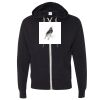 Unisex Heathered French Terry Full-Zip Hooded Sweatshirt Thumbnail