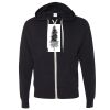 Unisex Heathered French Terry Full-Zip Hooded Sweatshirt Thumbnail