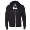 Unisex Heathered French Terry Full-Zip Hooded Sweatshirt Thumbnail