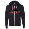 Unisex Heathered French Terry Full-Zip Hooded Sweatshirt Thumbnail