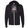 Unisex Heathered French Terry Full-Zip Hooded Sweatshirt Thumbnail